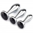 Anal Plug Adult Sex Toys, 3Pcs Anal Butt Plug Set Metal Butt Plug Sex Toys Luxury Jewelry Design Fet