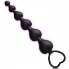 Anal Beads, Cute Silicone Flexible Anal Chain Butt Plug With 6 Gradual Balls And Pull Loop Prostate Anal Beads, Cute Silicone Flexible Anal Chain Butt Plug With 6 Gradual Balls And Pull Loop Prostate