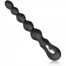 Anal Beads Vibrator Silicone Anal Butt Plug G-Spot Dildo Prostate Massager With 7 Vibration Modes An Anal Beads Vibrator Silicone Anal Butt Plug G-Spot Dildo Prostate Massager With 7 Vibration Modes An