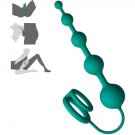 Anal Beads Butt Plug With Penis Cock Rings Adult Anal Sex Toys For Women Men, Flexible Silicone Anal