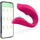 Adult Sex Toys, Clitoral & G Spot Vibrator With Remote, 10 Tapping Pulse & 10 Vibration Modes,Waterp