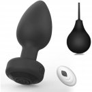 Adult Sex Toys Anal Plug Vibrator - 2Pcs Anal Douche Set And Prostate Massage, Wireless Remote Contr