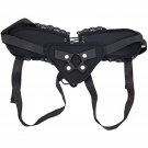 Adjustable Strap On Harness, Bondage Unisex Strap-On With O Ring And Lace For Strapless Strap-On Dil