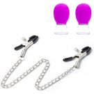 Adjustable Metal Nipple Clamps Clip For Women Non-Piercing Nipplerings Clip On Nipple Rings Adjustable Metal Nipple Clamps Clip For Women Non-Piercing Nipplerings Clip On Nipple Rings