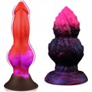 9"" Fantasy Knotted Dildo And 5.5"" Large Butt Plug Silicone Butt Plug 9"" Fantasy Knotted Dildo And 5.5"" Large Butt Plug Silicone Butt Plug