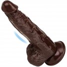 9 Inch Realistic Huge Thick Dildo With Strong Flared Suction Cup Base For Hands-Free Play, G-Spot Bi 9 Inch Realistic Huge Thick Dildo With Strong Flared Suction Cup Base For Hands-Free Play, G-Spot Bi