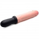 8X Auto Pounder Vibrating & Thrusting Dildo With Handle - Flesh 8X Auto Pounder Vibrating & Thrusting Dildo With Handle - Flesh