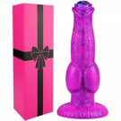 8.7 Inch Giant Monster Thick Horse Knot Dildo Anal Plug, Silicone Realistic Purple Fantasy Fantasy D 8.7 Inch Giant Monster Thick Horse Knot Dildo Anal Plug, Silicone Realistic Purple Fantasy Fantasy D