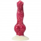 8.5 Inch Dog Dildo, Knot Dildo, Doggy Dildos Red Fantasy Dildo Suction Cup, Furry Dildo, Monster, An