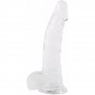 8.3 Inch Soft Clear Dildo, Realistic Dildo Body-Safe Material Lifelike Men Penis With Strong Suction 8.3 Inch Soft Clear Dildo, Realistic Dildo Body-Safe Material Lifelike Men Penis With Strong Suction