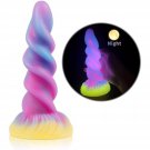 8.26 Inch Silicone Suction Cup Dildo For Women, Ribbed Dildo, Flexible Soft Thick Beginner Adults An 8.26 Inch Silicone Suction Cup Dildo For Women, Ribbed Dildo, Flexible Soft Thick Beginner Adults An