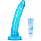 7‘’ Dildo,Soft Cock With Curved Shaft For Vaginal G-Spot Stimulation, Body-Safe Material Penis W 7‘’ Dildo,Soft Cock With Curved Shaft For Vaginal G-Spot Stimulation, Body-Safe Material Penis W