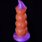 7.87 Inch Magic Pumpkin Fantasy Monster Sex Toy, Realistic Glow Silicone Dildo With Strong Suction C 7.87 Inch Magic Pumpkin Fantasy Monster Sex Toy, Realistic Glow Silicone Dildo With Strong Suction C