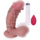 7.68"" Curved Silicone Squirting Monster Dildo With Suction Cup,Animal Soft Fake Penis Hands Free Pl 7.68"" Curved Silicone Squirting Monster Dildo With Suction Cup,Animal Soft Fake Penis Hands Free Pl