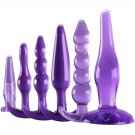 6Pcs Anal Plug Toys For Men Women Adult Products Butt Plugs Training Set For Beginners Advanced User 6Pcs Anal Plug Toys For Men Women Adult Products Butt Plugs Training Set For Beginners Advanced User