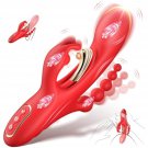 4 In 1 Sex Toys Rabbit Vibrators Dildo - Adult Toys Clitoris G Spot Vibrator With 4 * 9 Vibration, A 4 In 1 Sex Toys Rabbit Vibrators Dildo - Adult Toys Clitoris G Spot Vibrator With 4 * 9 Vibration, A