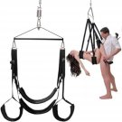 3Rd Generation Sex Swing - 360 Spinning Trapeze With Fluffy Liner & Steel Triangle Support - 600 Lbs 3Rd Generation Sex Swing - 360 Spinning Trapeze With Fluffy Liner & Steel Triangle Support - 600 Lbs