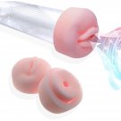 2 Piece Extended Men'S Penis Pump Cover Masturbator Sleeve Realistic Vagina Cover Replacement Seal C 2 Piece Extended Men'S Penis Pump Cover Masturbator Sleeve Realistic Vagina Cover Replacement Seal C