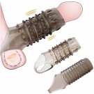 2 Pcs Reusable Cock Rings For Men, Penis Enlargement Sleeves, Delay Ejaculation Stronger Erection En