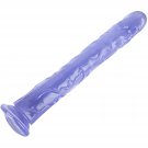 13 Inch Jelly Crystal Dildo, Realistic Huge Flexible Dildos With Powerful Suction Cup Base Large Sof 13 Inch Jelly Crystal Dildo, Realistic Huge Flexible Dildos With Powerful Suction Cup Base Large Sof