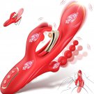 4-in-1 Rabbit Vibrator with Anal Beads & Pen Vibrator – Clitoral & G-Spot Stimulator 4-in-1 Rabbit Vibrator with Anal Beads & Pen Vibrator – Clitoral & G-Spot Stimulator