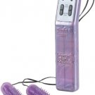 Turbo 8 Double Bullet Vibrator with Sleeve – Powerful Dual Motor Stimulation, Lavender
