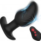 Large Vibrating Prostate Massager with 8 Shock & Vibration Modes – Remote Anal Plug Large Vibrating Prostate Massager with 8 Shock & Vibration Modes – Remote Anal Plug