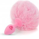 Pink Bunny Tail Anal Plug | Soft Silicone Butt Plug for Cosplay & Sensual Play Pink Bunny Tail Anal Plug | Soft Silicone Butt Plug for Cosplay & Sensual Play