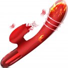 Realistic Dildo Vibrator with 10 Licking & Vibration Modes for G-Spot & Clitoral. Realistic Dildo Vibrator with 10 Licking & Vibration Modes for G-Spot & Clitoral.