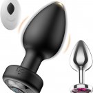 Dual Anal Plug Vibrator – Remote Control, 10 Modes, Prostate Massager for Men & Women