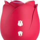 2-in-1 Flapping Rose Vibrator for Women, 9 Tapping & Sucking G-Spot & Clitoral Stimulator 2-in-1 Flapping Rose Vibrator for Women, 9 Tapping & Sucking G-Spot & Clitoral Stimulator