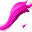 Rose Tongue Vibrator – 8 Mode Clitoral & Nipple Stimulator for Women & Couples Rose Tongue Vibrator – 8 Mode Clitoral & Nipple Stimulator for Women & Couples