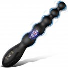 Male Anal Beads Vibrating Butt Plug – Prostate Massager with 9 Vibration Modes Male Anal Beads Vibrating Butt Plug – Prostate Massager with 9 Vibration Modes