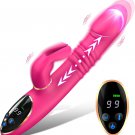 Thrusting Rabbit Vibrator - 3-in-1 G-Spot & Clitoral Stimulator with 9 Modes Thrusting Rabbit Vibrator - 3-in-1 G-Spot & Clitoral Stimulator with 9 Modes