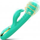 Rabbit Vibrator with 10 Vibration & 3 Rotating Modes for Clitoral & G-Spot Stimulation Rabbit Vibrator with 10 Vibration & 3 Rotating Modes for Clitoral & G-Spot Stimulation