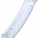 Large Clear Glass Double-Ended Dildo | Dual-Sided Crystal Wand for G-Spot Pleasure Large Clear Glass Double-Ended Dildo | Dual-Sided Crystal Wand for G-Spot Pleasure