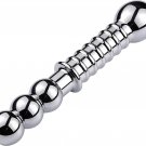 Dual-Ended Metal Dildo & Prostate Wand – Anal Beads & Massage Probe for Couples Dual-Ended Metal Dildo & Prostate Wand – Anal Beads & Massage Probe for Couples