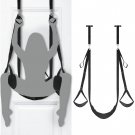 Adjustable Door Sex Swing with Seat – Bondage Love Sling for Couples, Supports 300 lbs