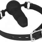Realistic Silicone Dildo Gag with Adjustable Strap for Bondage Play Realistic Silicone Dildo Gag with Adjustable Strap for Bondage Play