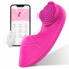 Wearable Vibrator Women Sex Toy- Rose Clit Vibrator Nipple Toys With App Remote Control 9 & 9 Vibrat