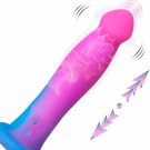Thrusting Vibrating Dildo Sex Toy,Realistic G-Spot Vibrator With 10 Vibration 3 Thrust & Intelligent Thrusting Vibrating Dildo Sex Toy,Realistic G-Spot Vibrator With 10 Vibration 3 Thrust & Intelligent