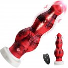 Thrusting Dildo Women Sex Toys - 10"" Knot Huge Dildo Sex Toy With 7 Vibration 7 Thrust Mode, Silico Thrusting Dildo Women Sex Toys - 10"" Knot Huge Dildo Sex Toy With 7 Vibration 7 Thrust Mode, Silico