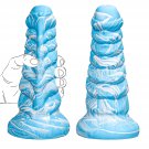 Thick Monster Dildo Sex Toys: 2.3'' Diameter Huge Dildo Adult Toy With Ridges & Beads For G Spot Sti
