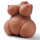Sex Doll For Men Male Masturbator - 11 Lb Brown Bbw Torso Sex Dolls With Big Ass And Boobs, Male Sex