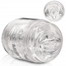 Mistress Double Shot Mouth & Pussy Stroker For Men & Couples. See-Through Design, Soft And Stretchy Mistress Double Shot Mouth & Pussy Stroker For Men & Couples. See-Through Design, Soft And Stretchy