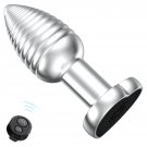 Metal Anal Plugs, Vibrating Anal Vibrator Butt Plug With 10 Modes,Stainless Steel Prostate Massager Metal Anal Plugs, Vibrating Anal Vibrator Butt Plug With 10 Modes,Stainless Steel Prostate Massager