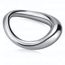 Male Penis Cock Ring Smooth Arc Ring Delay Ring Stainless Steel Scrotum Ball Stretcher Weights Pleas Male Penis Cock Ring Smooth Arc Ring Delay Ring Stainless Steel Scrotum Ball Stretcher Weights Pleas