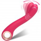 G Spot Vibrator Dildo Women Sex Toys, Powerful Wiggling Clitoral Stimulator Finger Vibrator Anal Toy