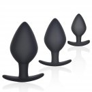 Butt Plug3Pcs Silicone Anal Plugs Training SetOmfortable Long-Term Wear Silicone Anal PlugBeginners Butt Plug3Pcs Silicone Anal Plugs Training SetOmfortable Long-Term Wear Silicone Anal PlugBeginners