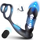 Anal Vibrators Male Butt Plug - Adult Sex Toys With 2 Cock Ring Remote Control Prostate Massager 9 T Anal Vibrators Male Butt Plug - Adult Sex Toys With 2 Cock Ring Remote Control Prostate Massager 9 T